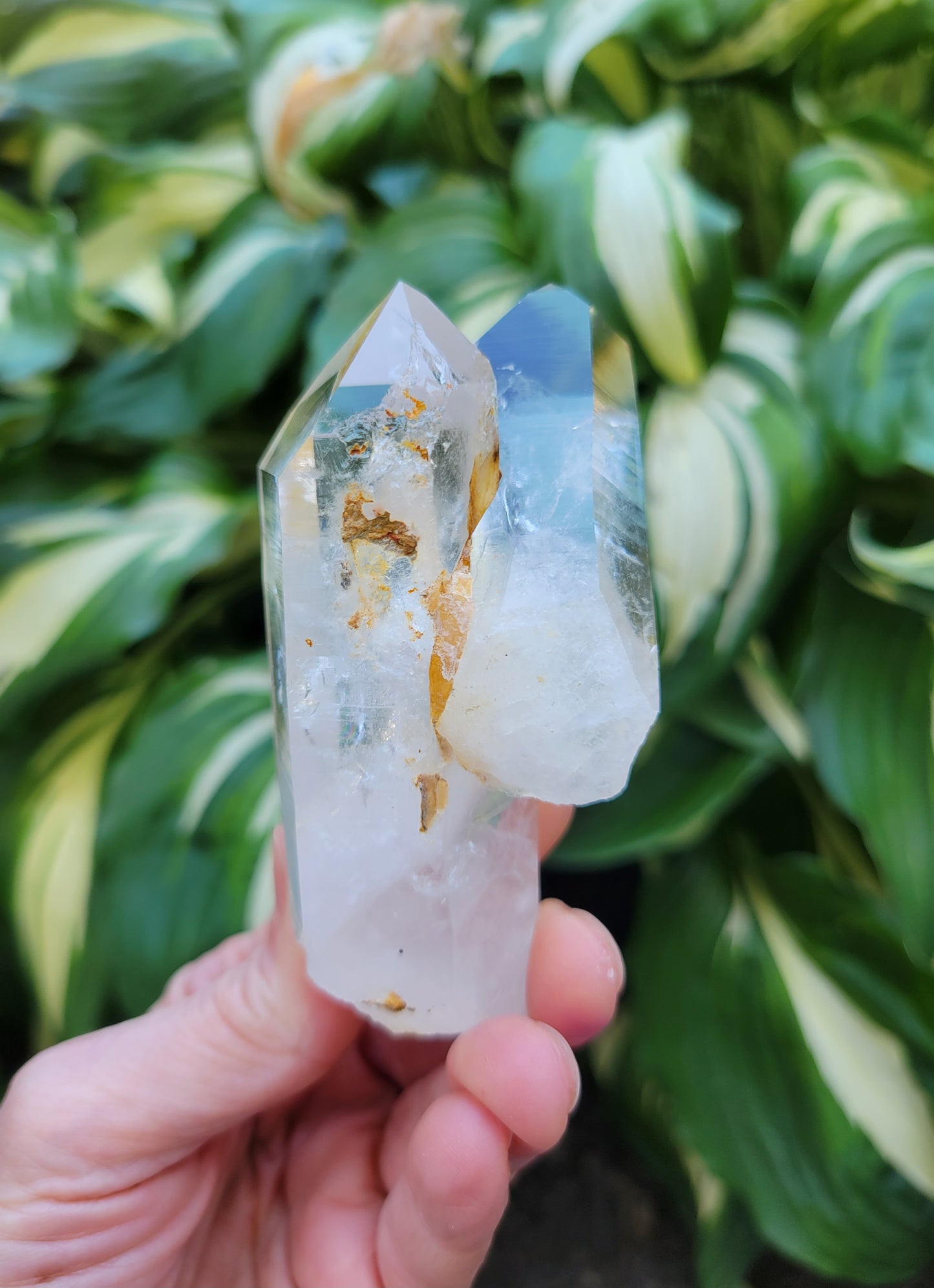 Blue Mist Quartz from Santander, Colombia