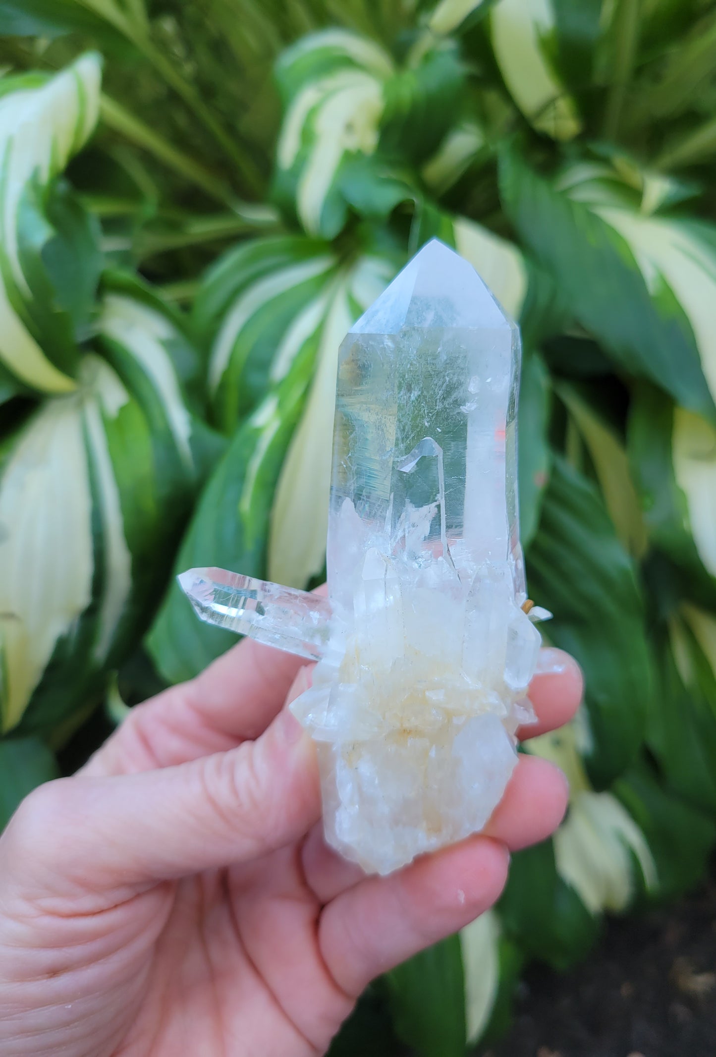 Blue Mist Quartz from Santander, Colombia