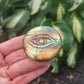Labradorite All Seeing Eye, Carved in India