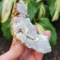 Menilite Opal, location unknown (W 2 1/8 X D1 1/2 X L 3 3/8 inches)