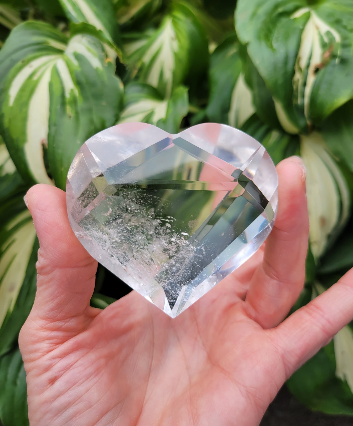 Quartz Heart from Brazil