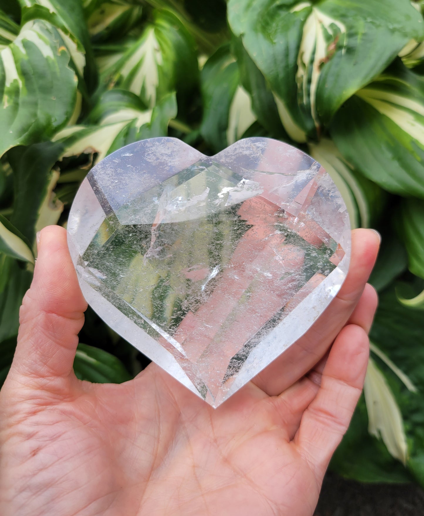 Quartz Heart from Brazil