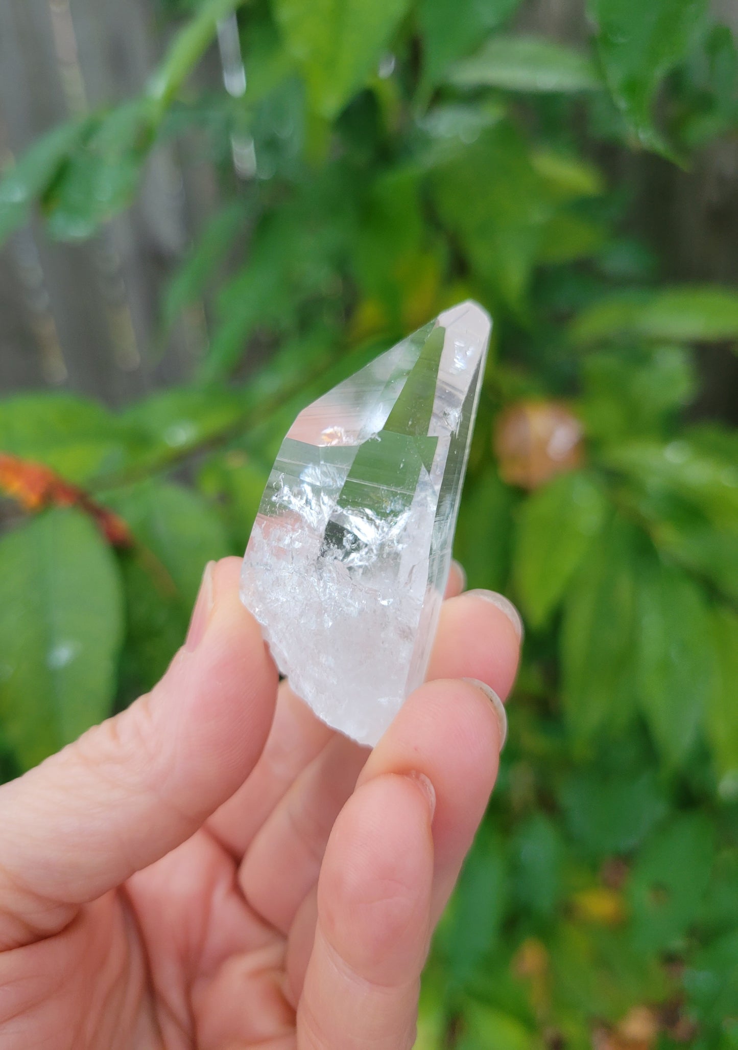 Optical Quartz Point from Colombia