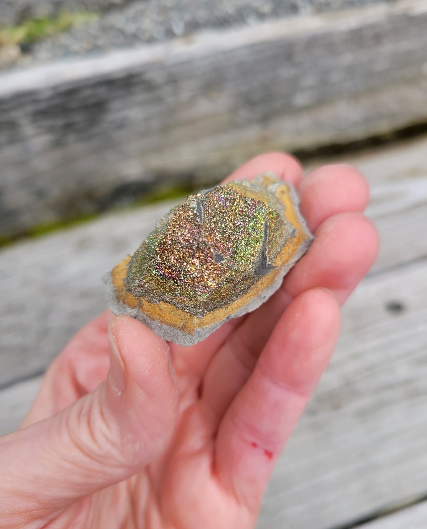 Rainbow Hematite from Ulyanovsk, Ulyanovsk Oblast, Russia