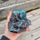 Chrysocolla Bear Carving from Peru