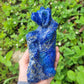 Lapis Lazuli Bear Carving from Pakistan