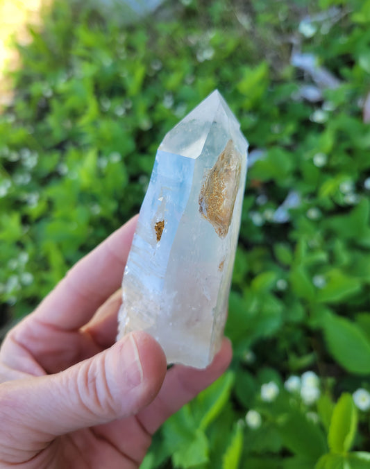 Blue Mist Phantom Quartz from Santander, Colombia