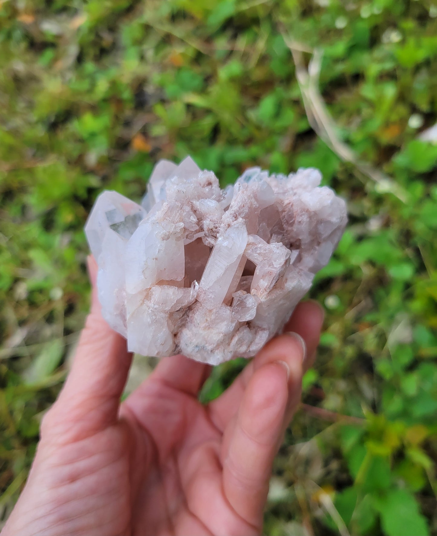 Pink Quartz from Santander, Colombia