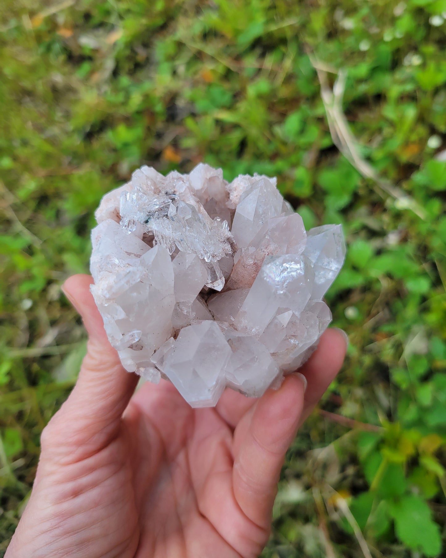 Pink Quartz from Santander, Colombia