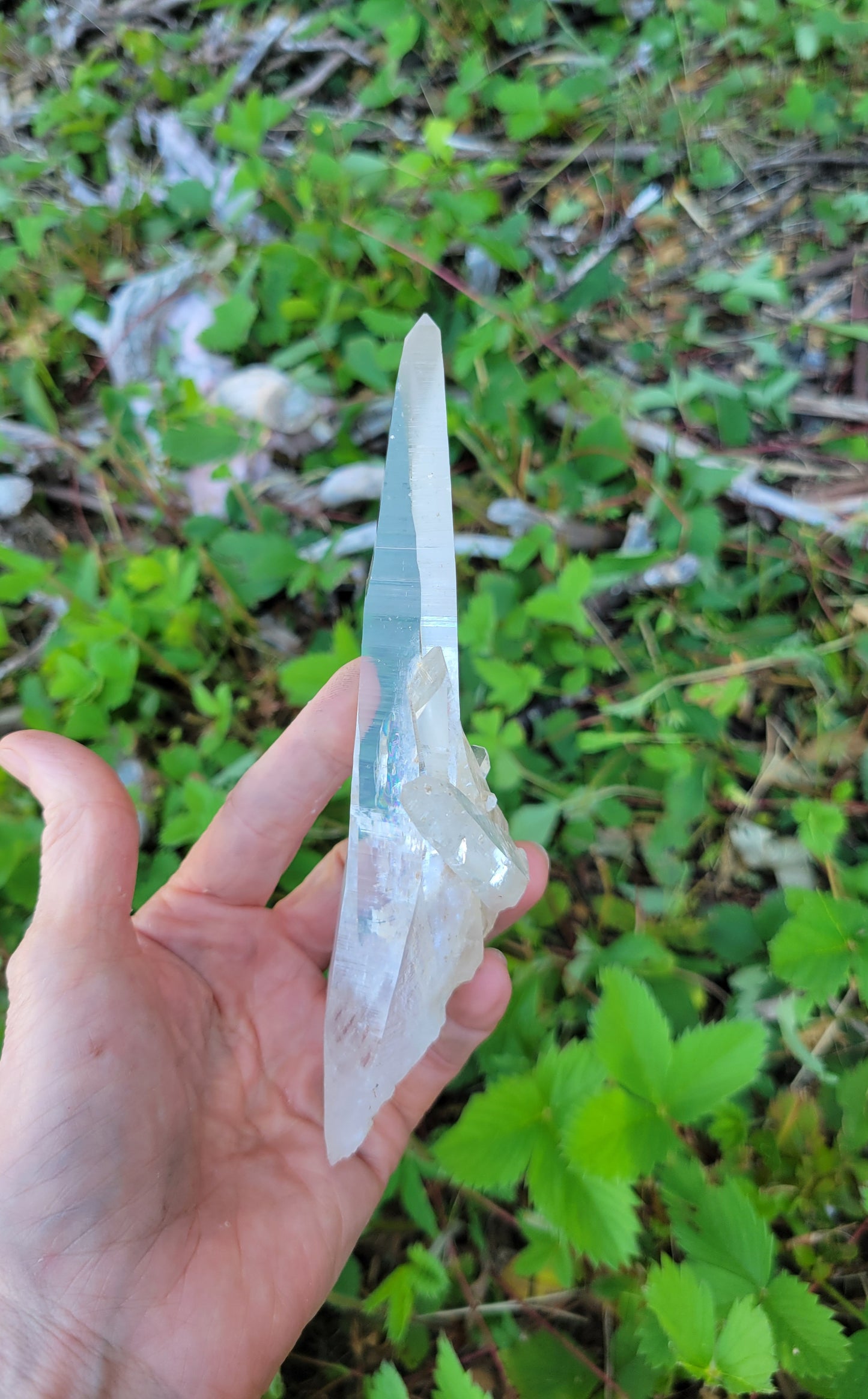 Lemurian Quartz from Colombia