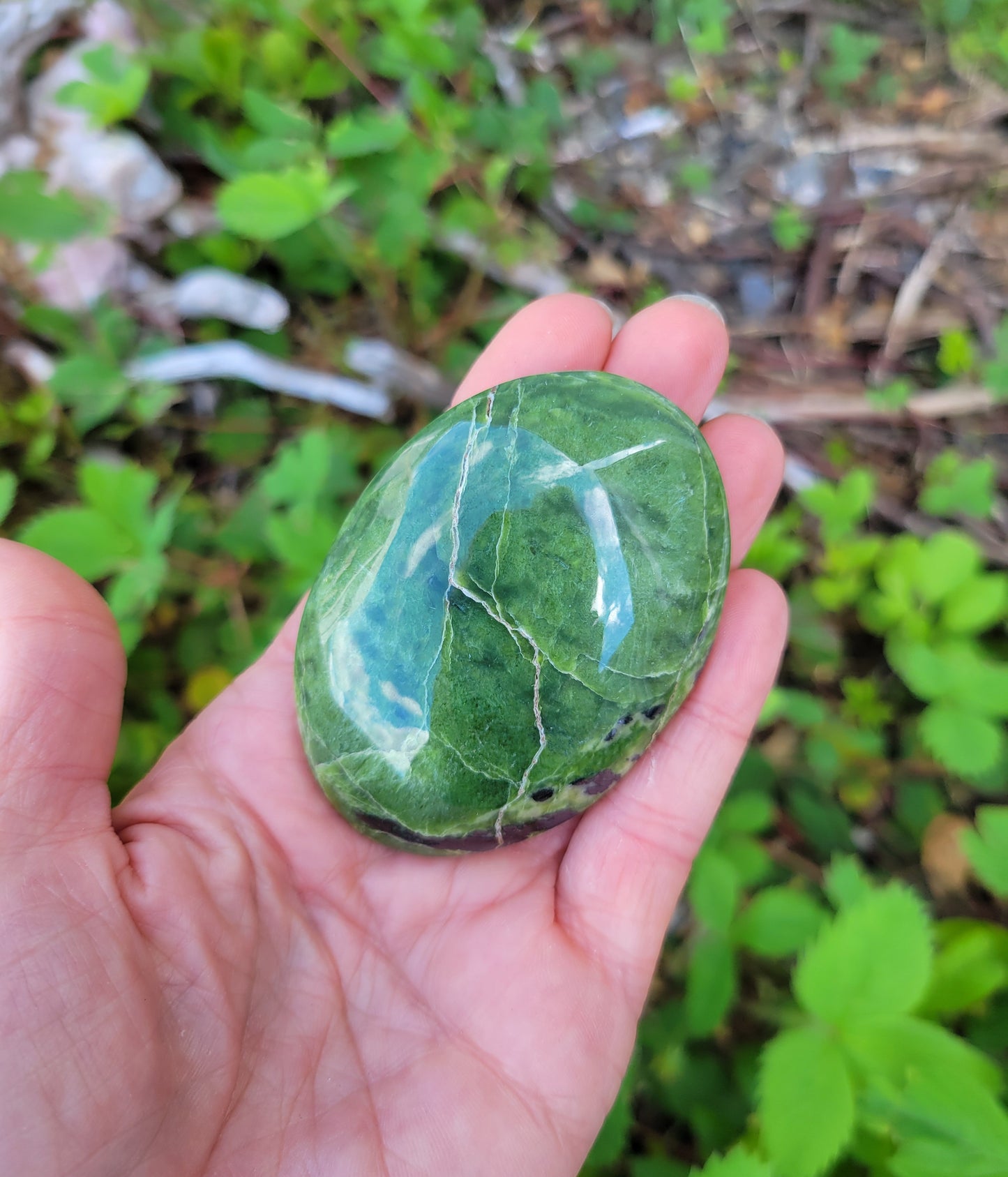 Tremolite Palm Stone from Pakistan