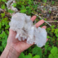 Pink Faden Quartz Cluster from Colombia