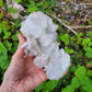 Pink Faden Quartz Cluster from Colombia