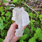 Pink Faden Quartz Cluster from Colombia