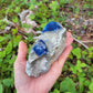 Afghanite, Lazulite, and Pyrite from Pakistan