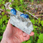 Afghanite, Lazulite, and Pyrite from Pakistan