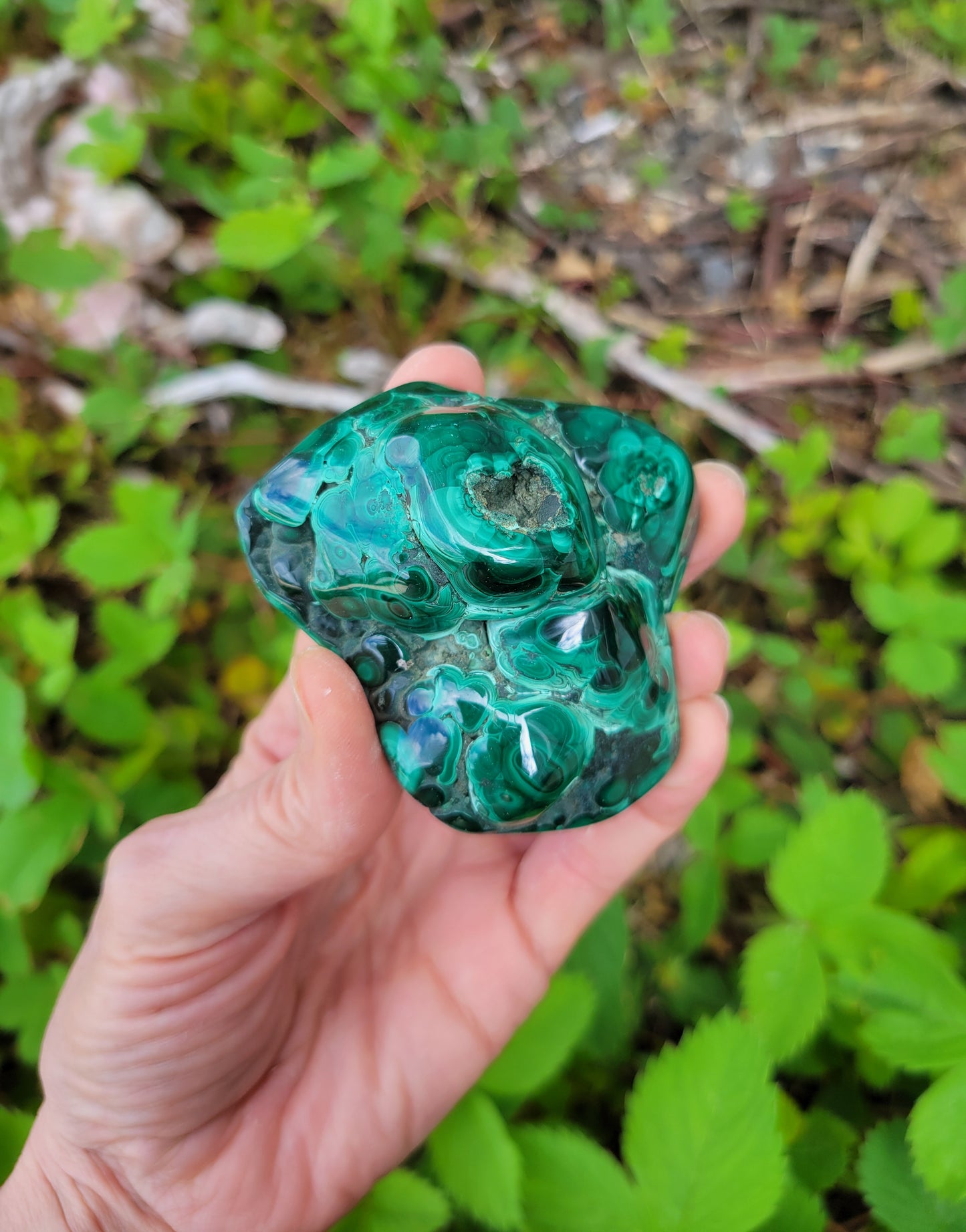 Malachite from DRC