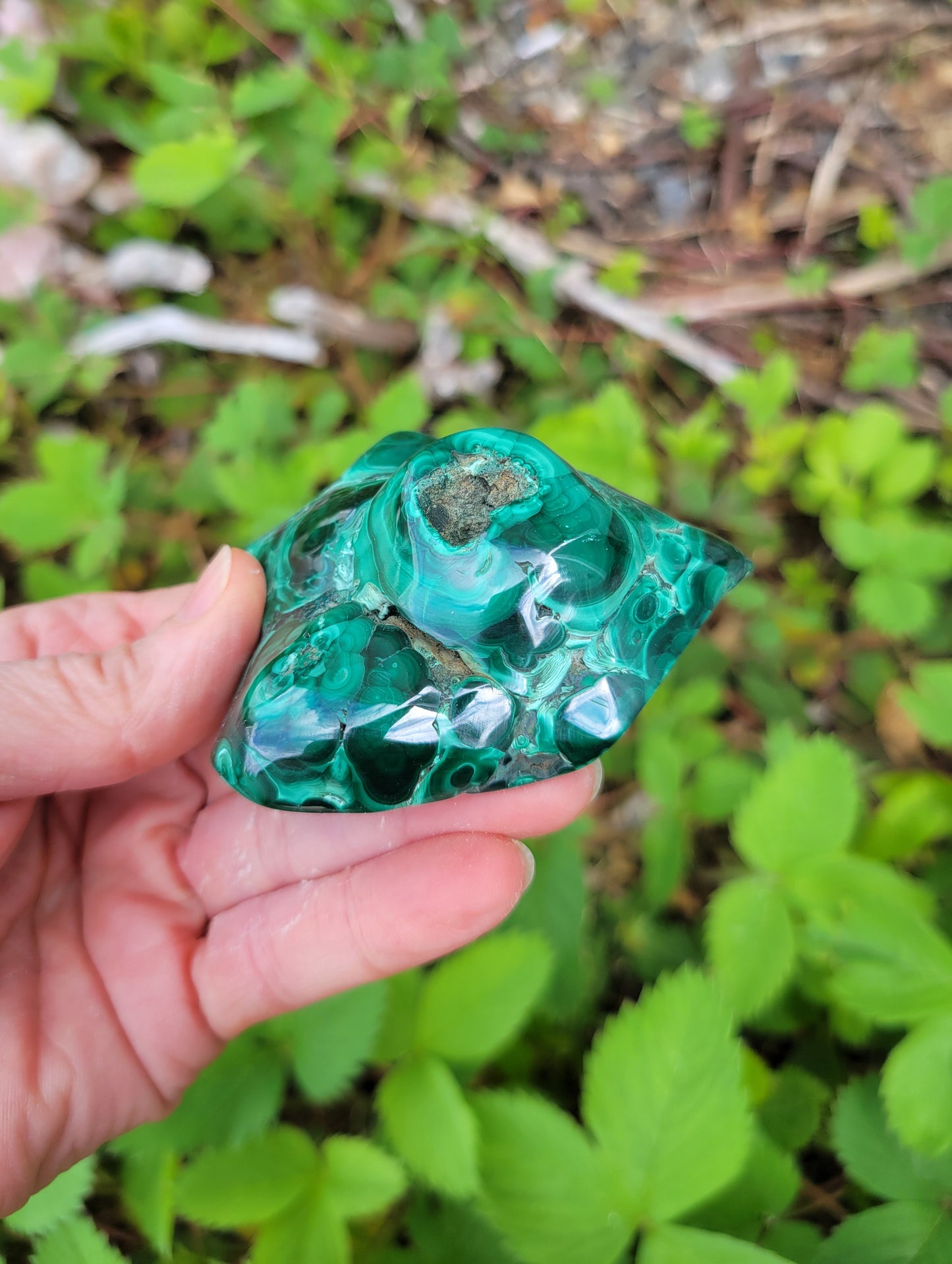 Malachite from DRC