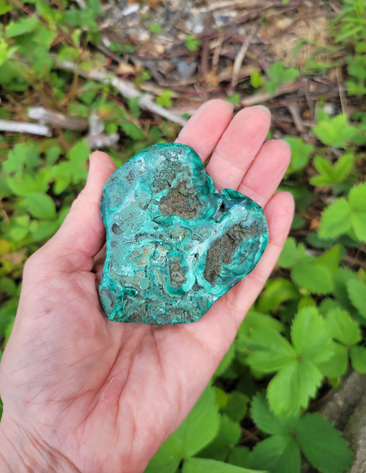 Malachite from DRC