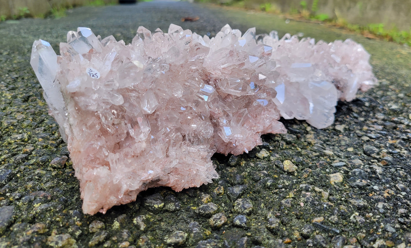 Pink Quartz Cluster from Santander, Colombia