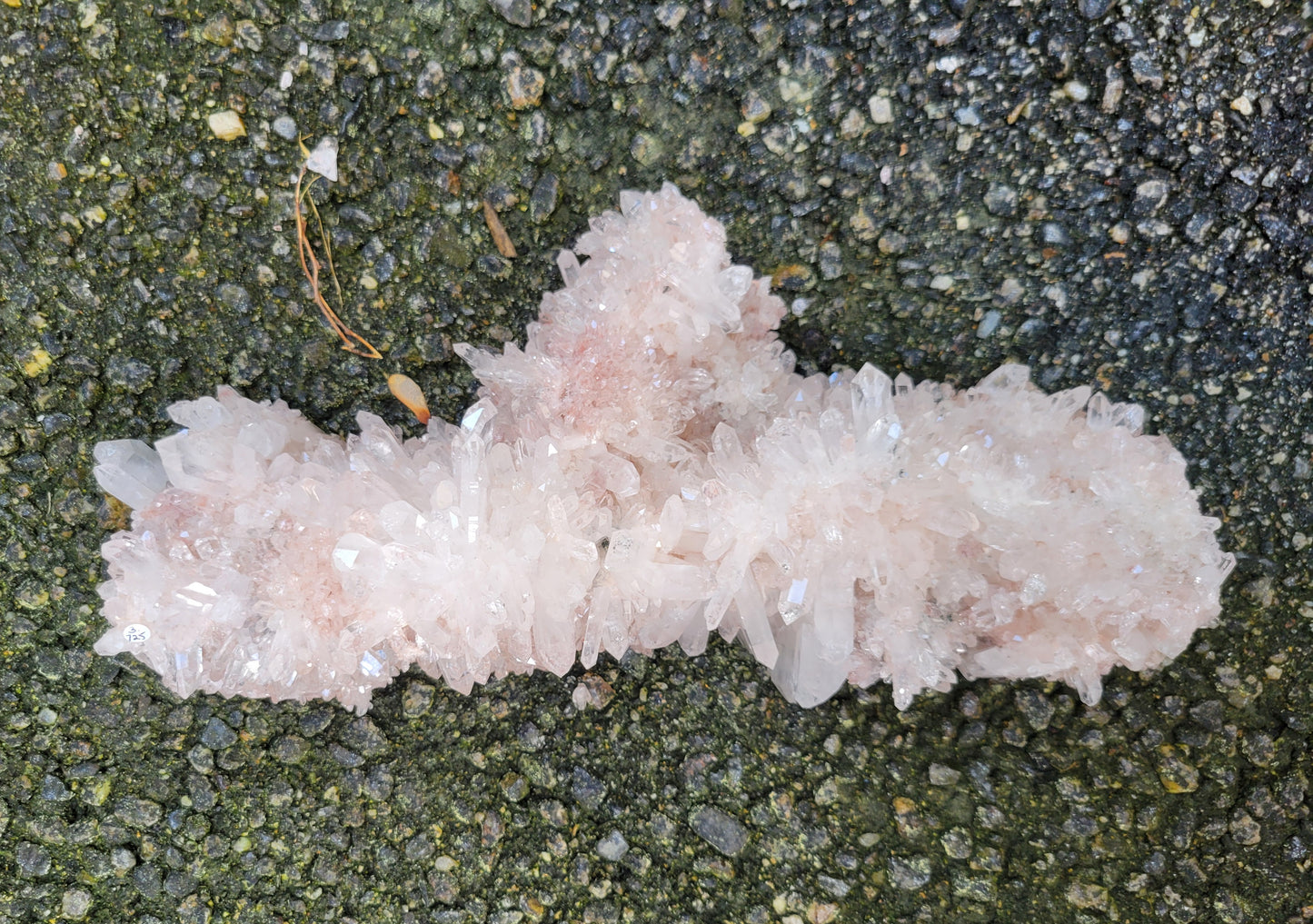 Pink Quartz Cluster from Santander, Colombia