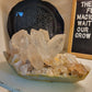 Himalayan Rutilated Samadhi Quartz Cluster from India