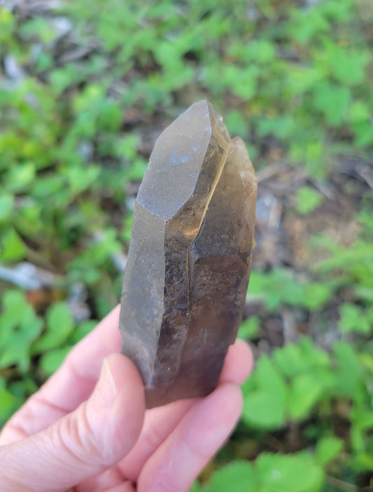 Smokey Citrine Twin from Diamantina, Brazil