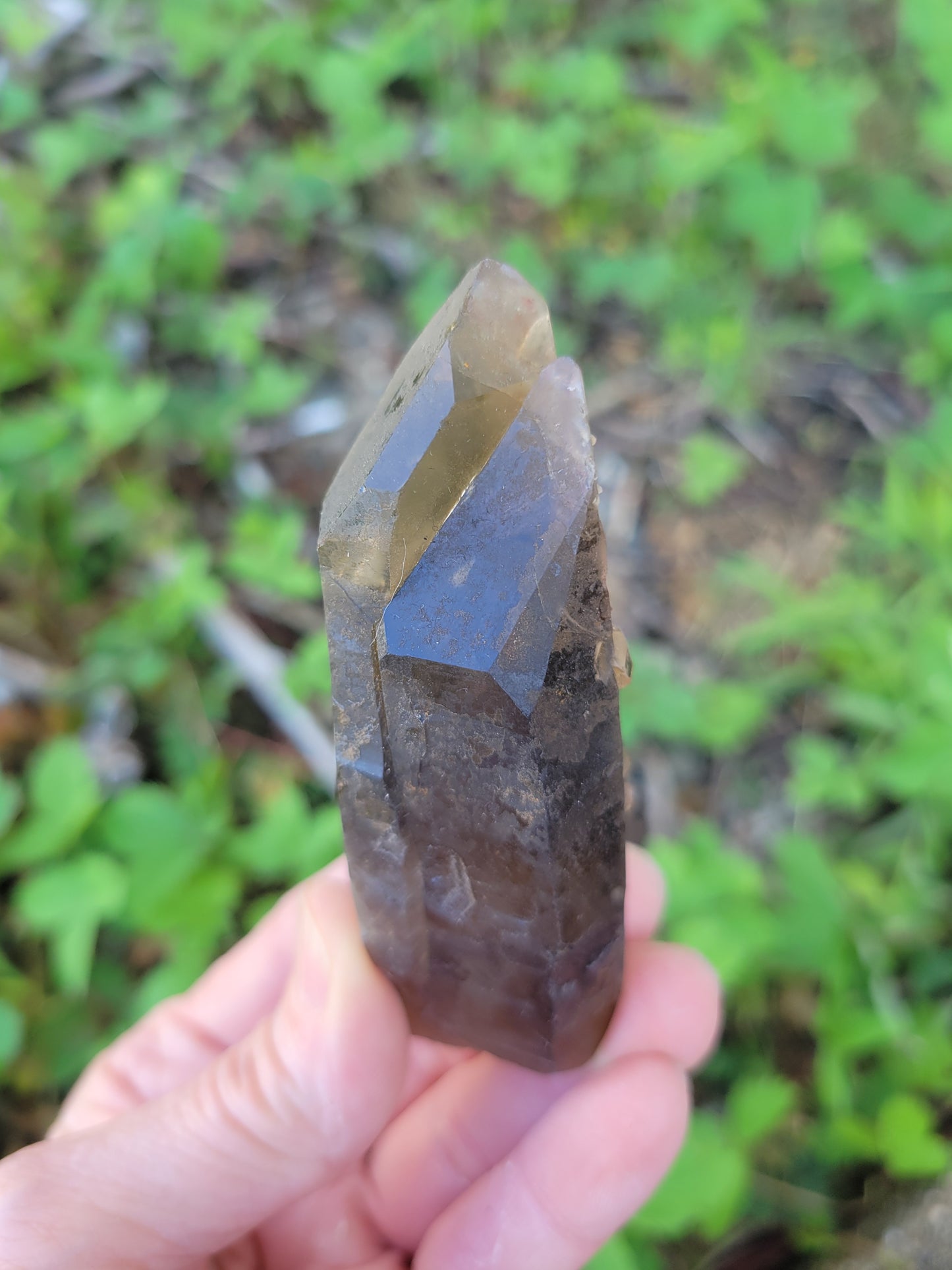 Smokey Citrine Twin from Diamantina, Brazil