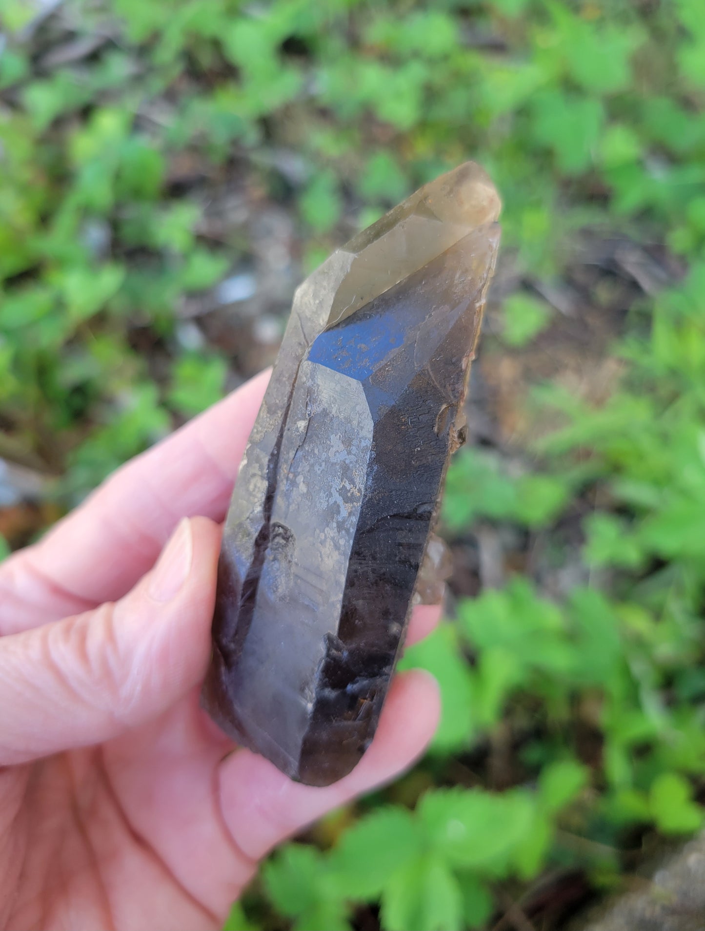 Smokey Citrine Twin from Diamantina, Brazil