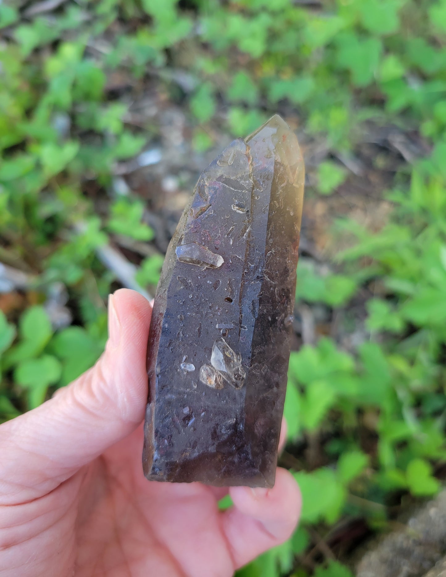 Smokey Citrine Twin from Diamantina, Brazil