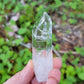 Optical Quartz from Colombia, Curved and Self-healed