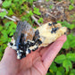 Black Tourmaline on Feldspar from Erongo, Namibia