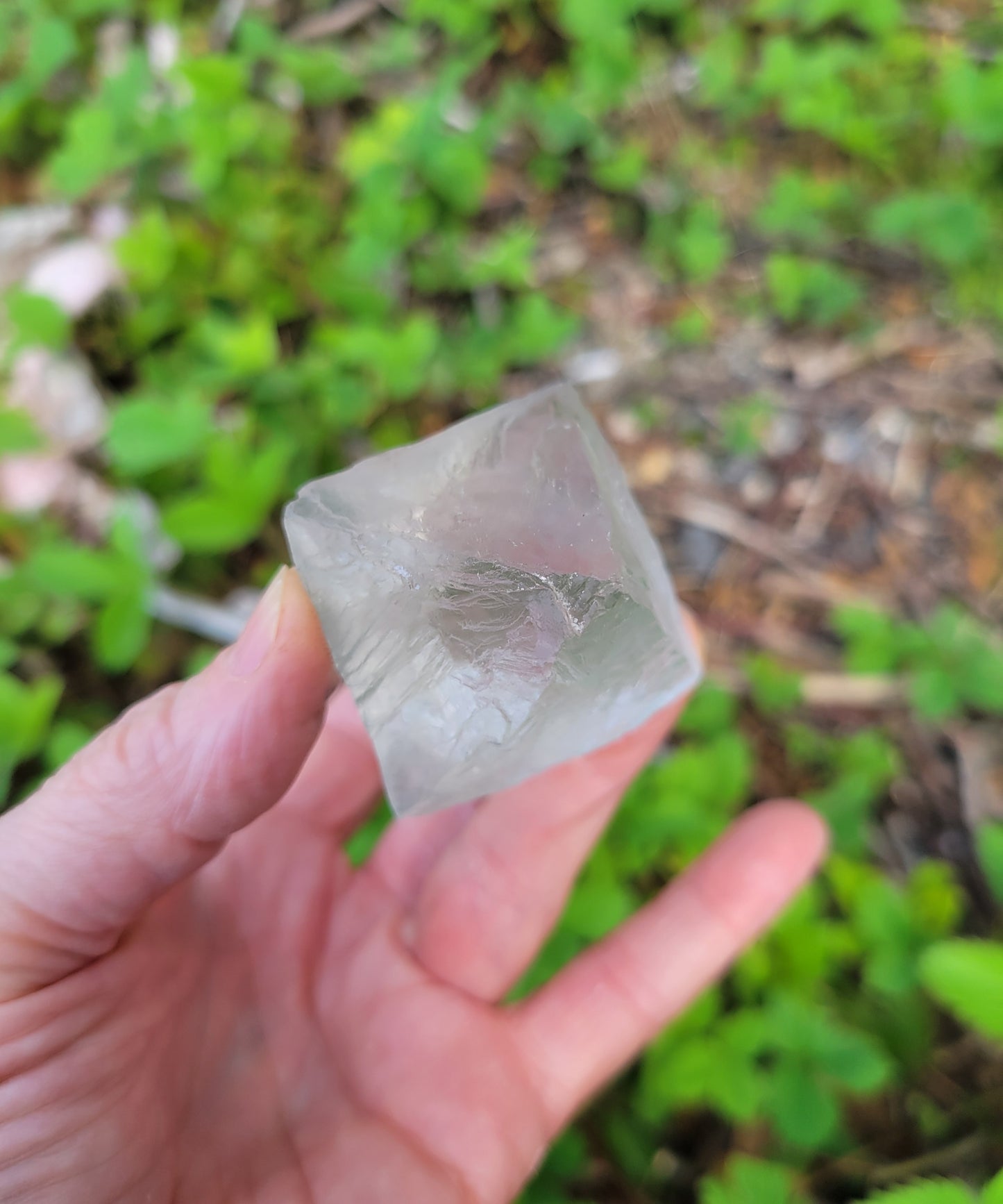 Fluorite Octahedron from China