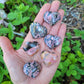 Rhodonite Heart from Pakistan