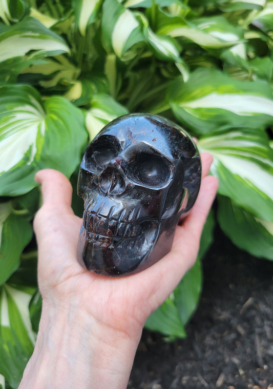 Garnet Skull from India