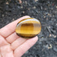 Tiger's Eye Flat Stone from South Africa