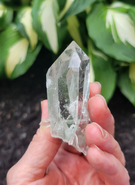 Himalayan Quartz with Clinochlore and Anatase from Himachal Pradesh, India