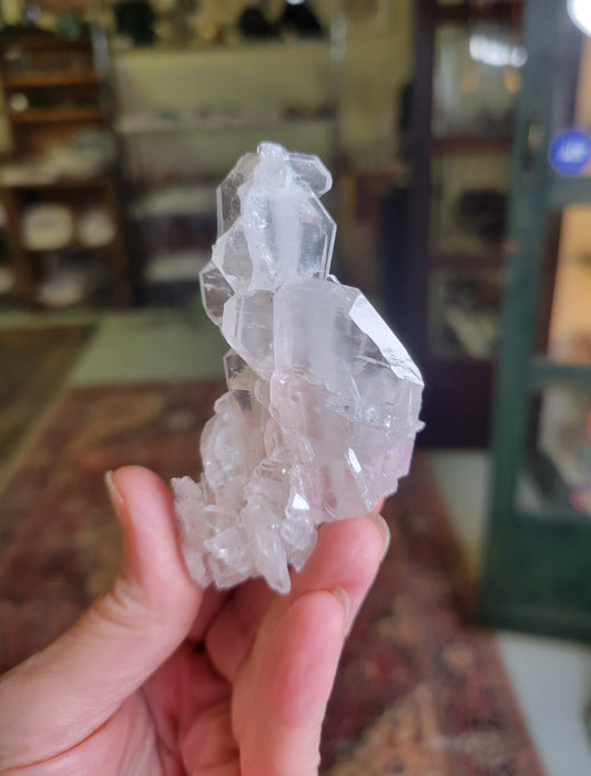 Pink Faden Quartz from Santander, Colombia