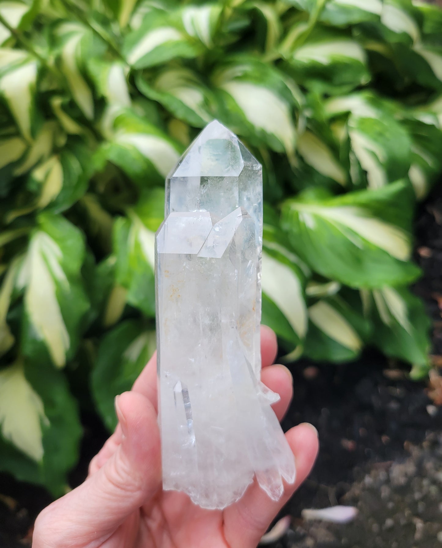 Blue Mist Quartz from Santander, Colombia