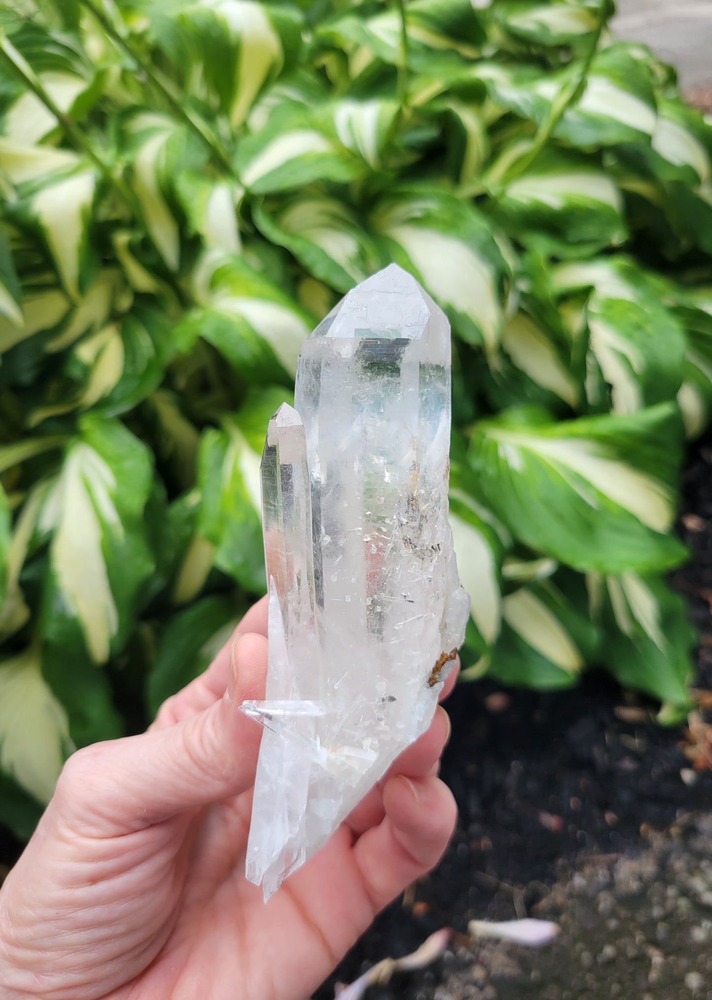 Blue Mist Quartz from Santander, Colombia