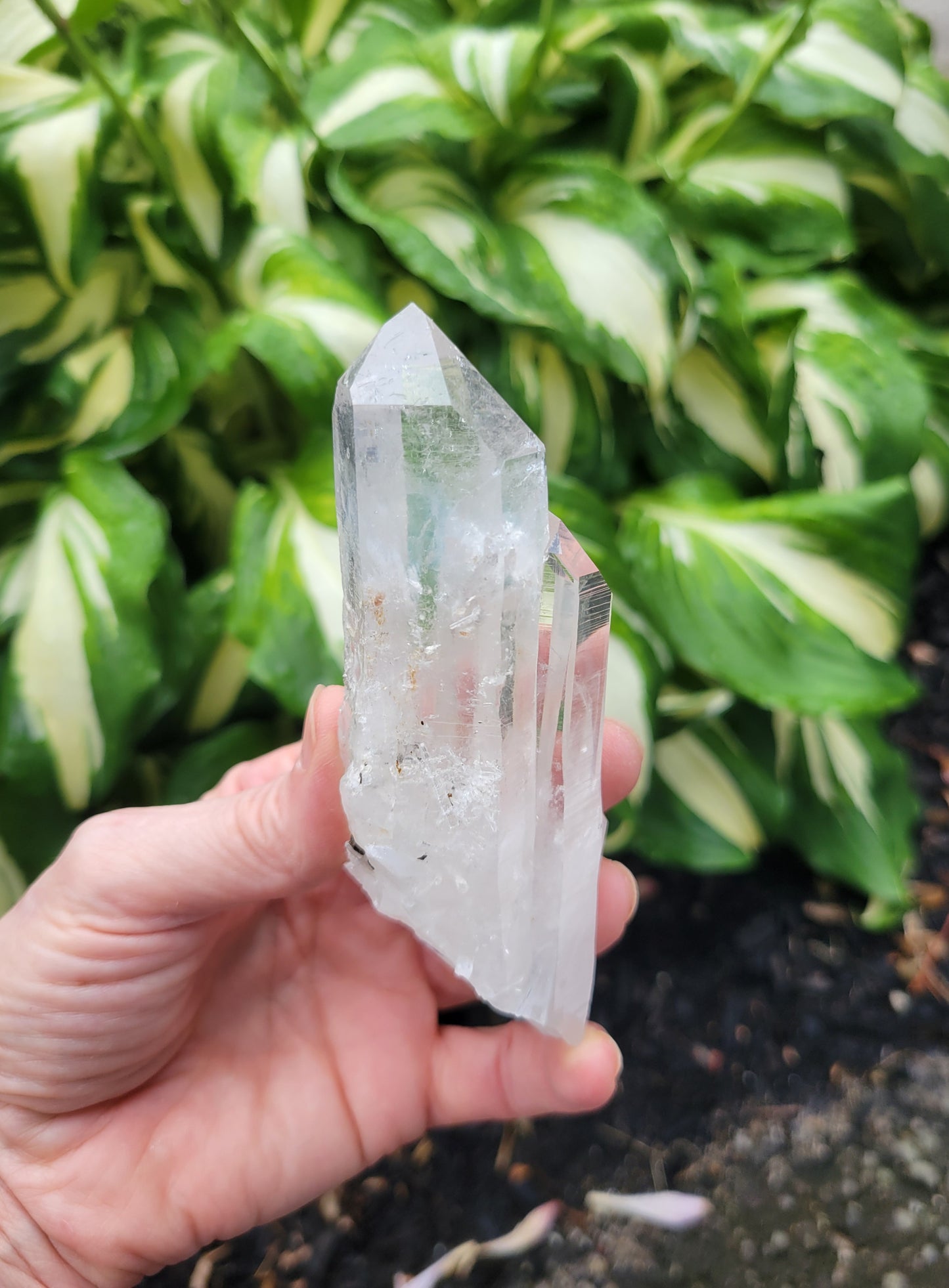 Blue Mist Quartz from Santander, Colombia