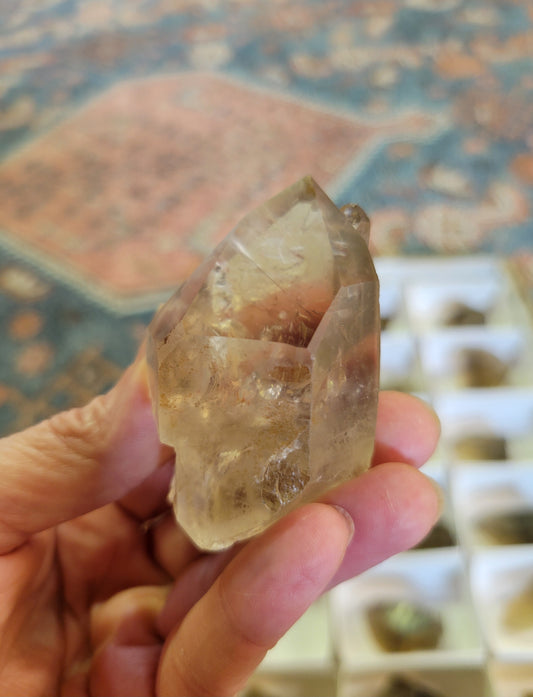 Citrine Flat from Diamantina, Brazil, Bulk Purchase