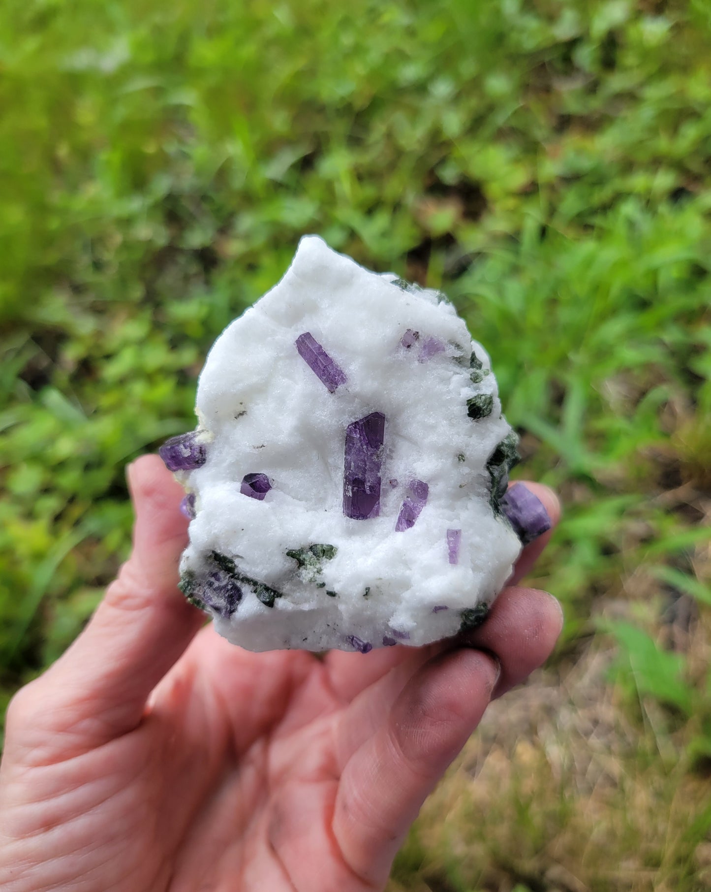 Scapolite and Epidote from Pakistan