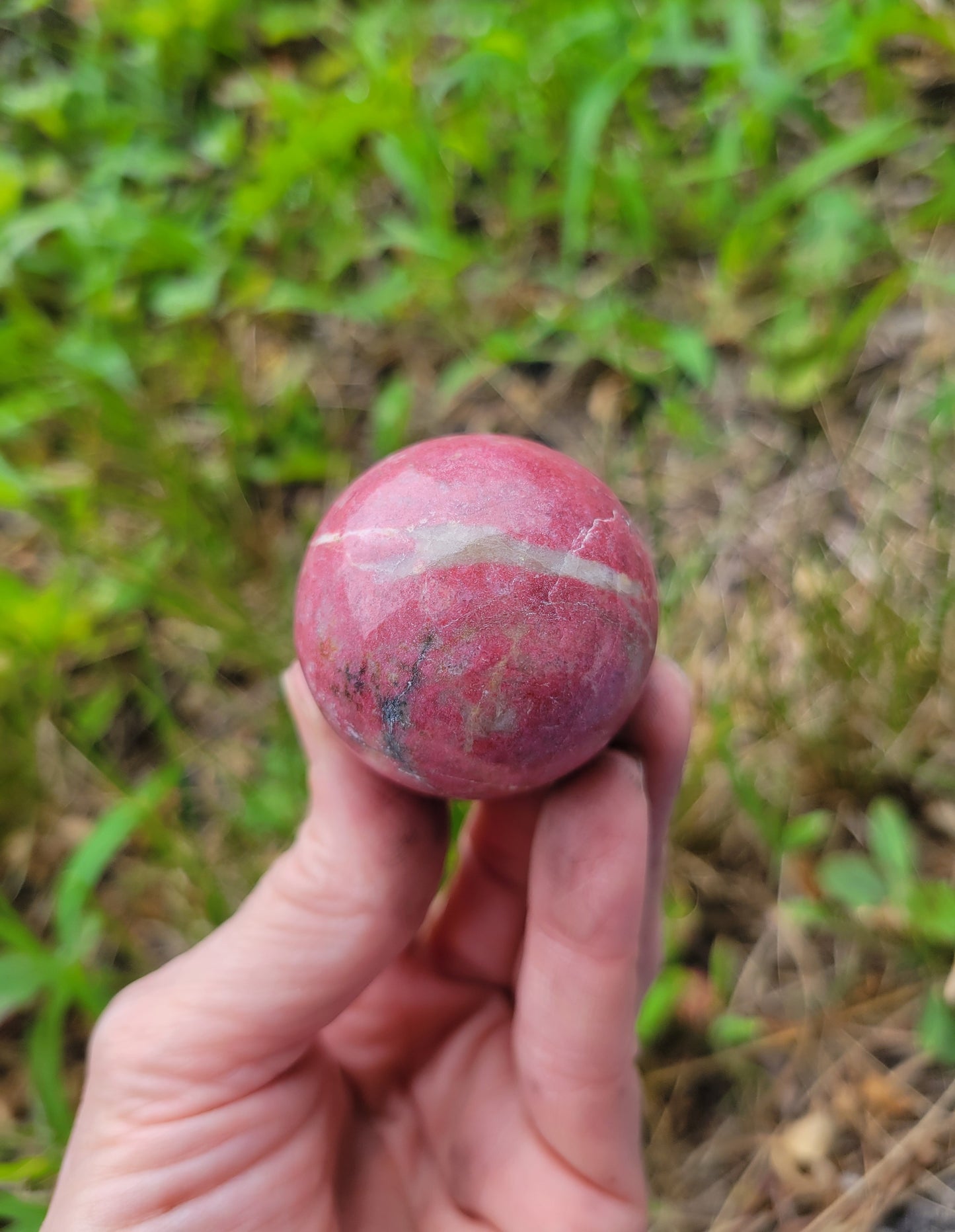 Thulite Sphere from Norway