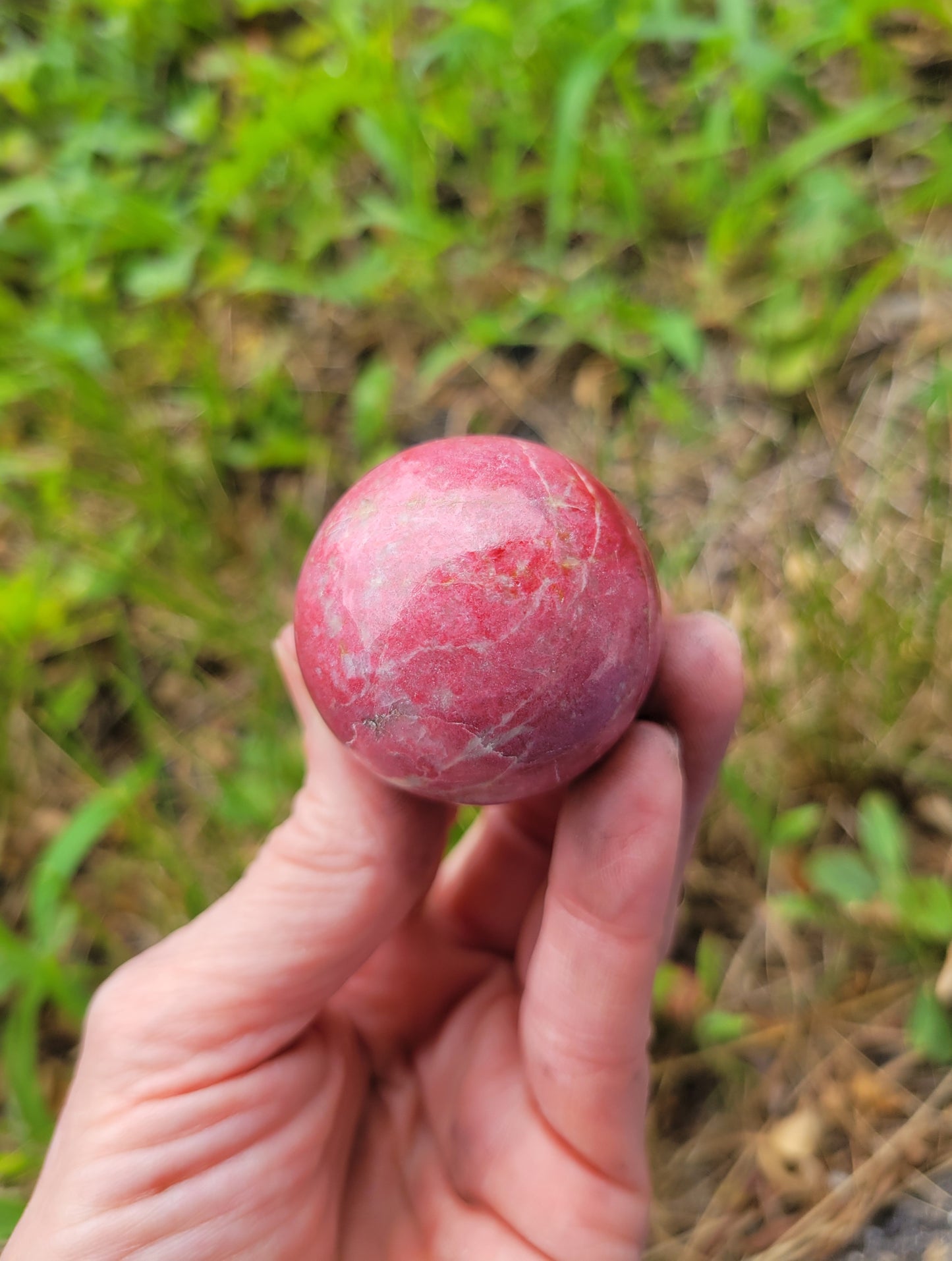 Thulite Sphere from Norway