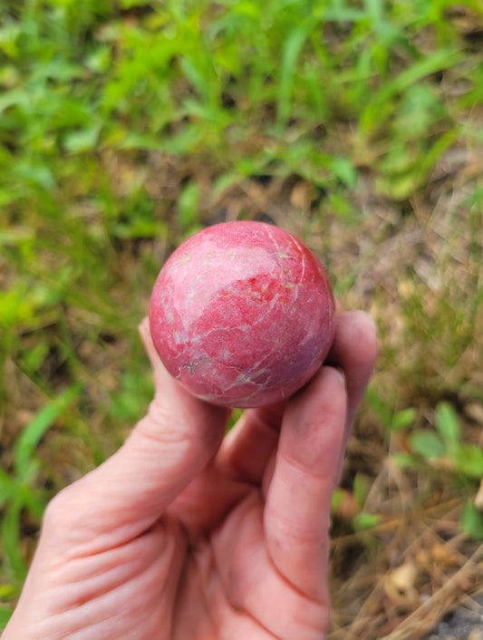 Thulite Sphere from Norway