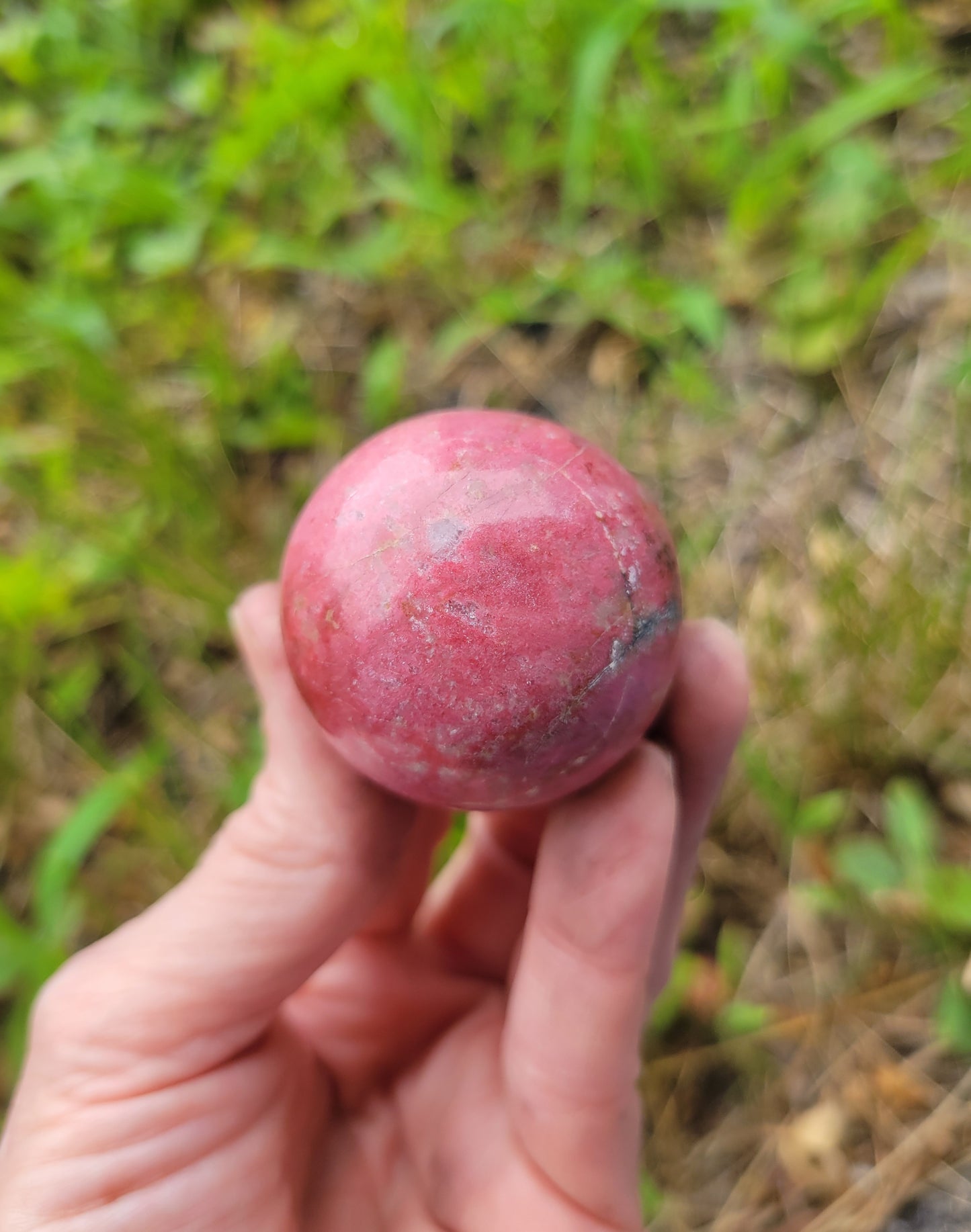 Thulite Sphere from Norway