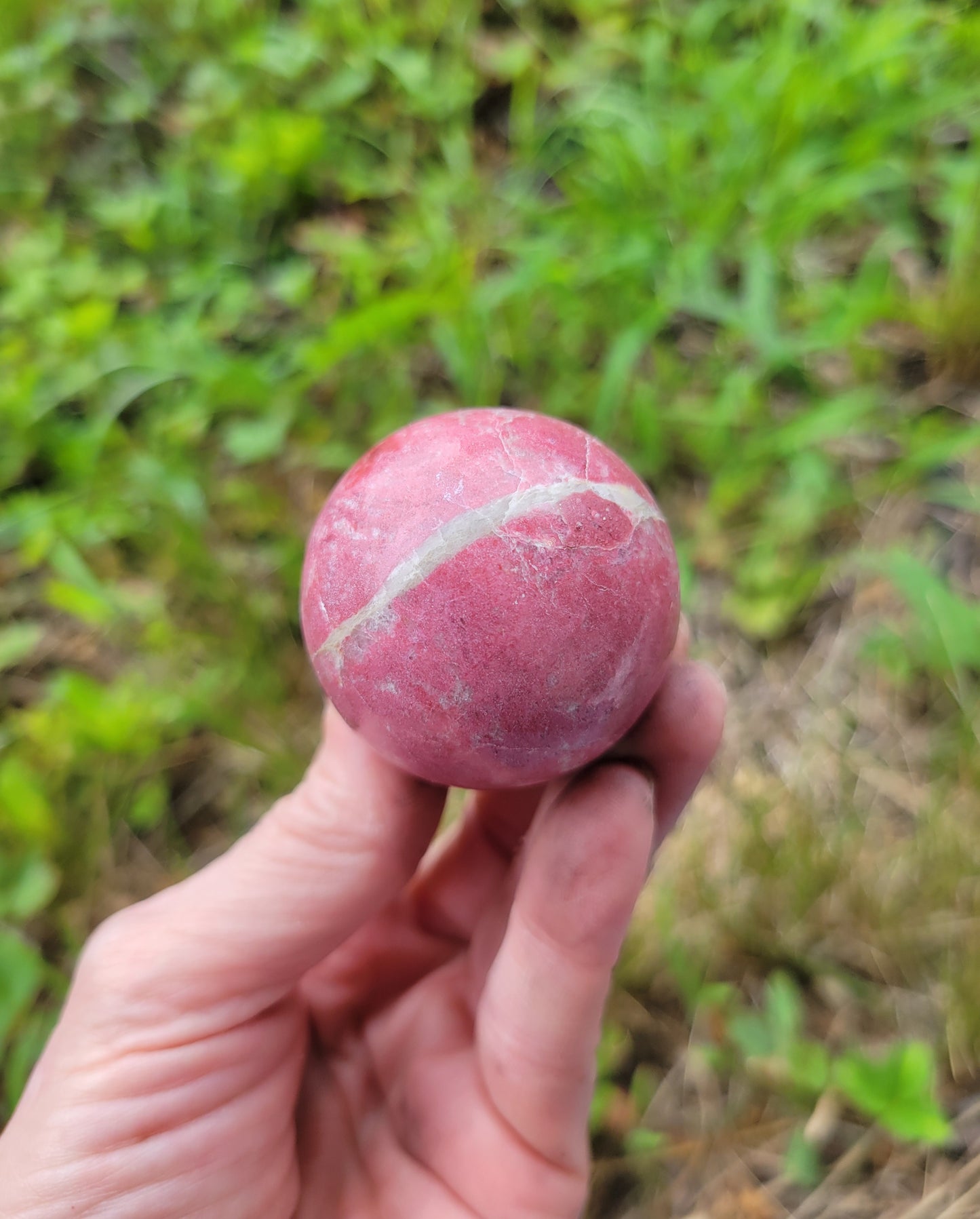 Thulite Sphere from Norway