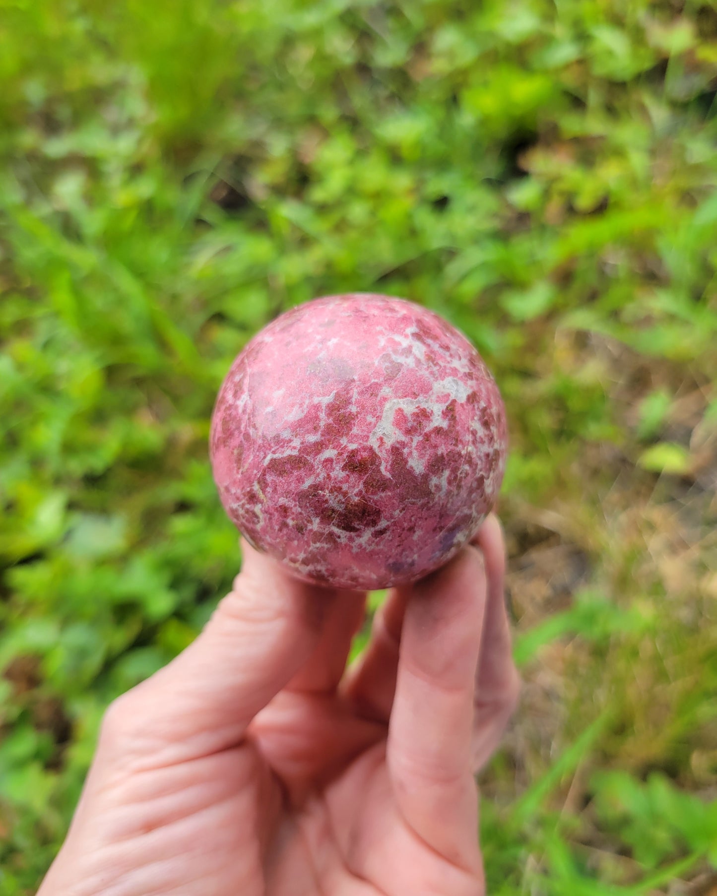 Thulite Sphere from Norway