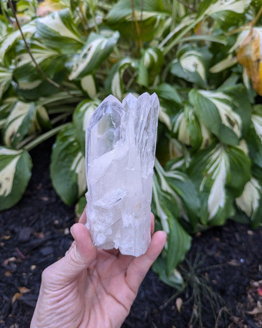 Blue Mist Phantom and Manifestation Quartz from Santander, Colombia